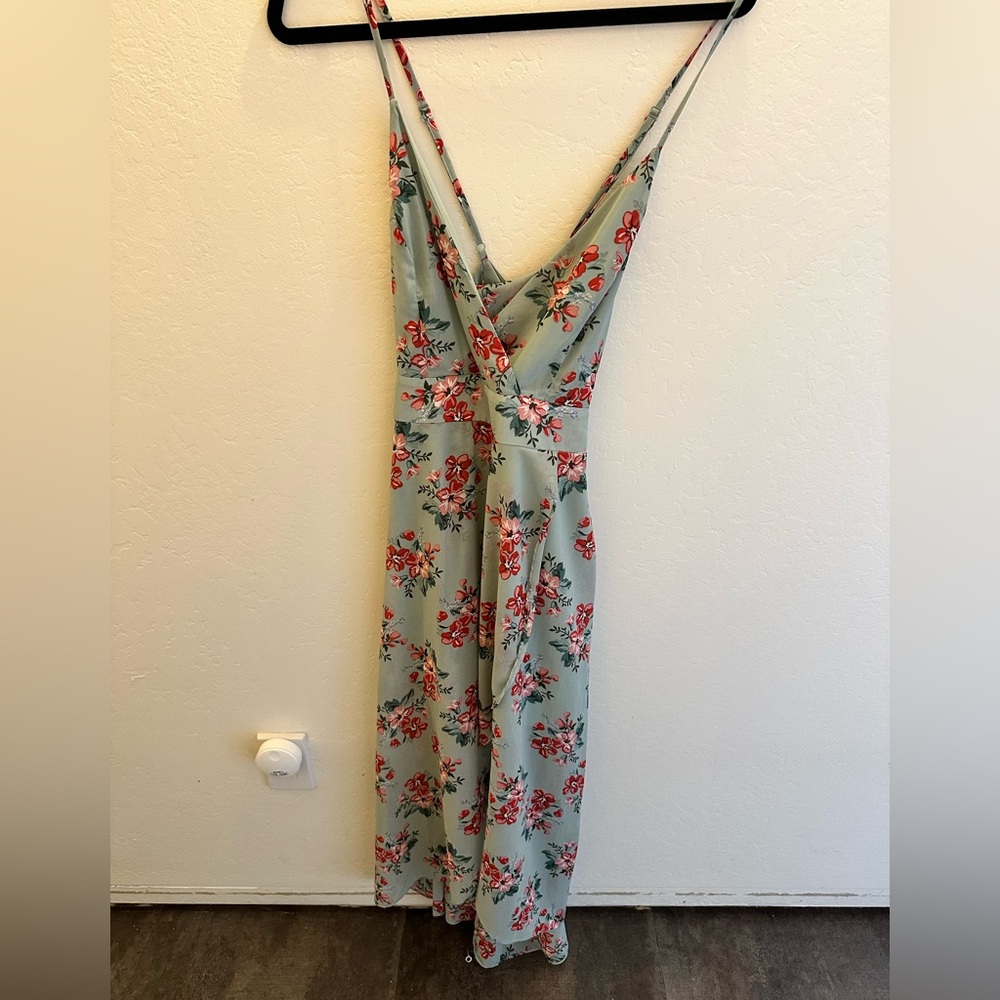 Baltic Born Tulip Midi Dress | Sage Multi Flora
